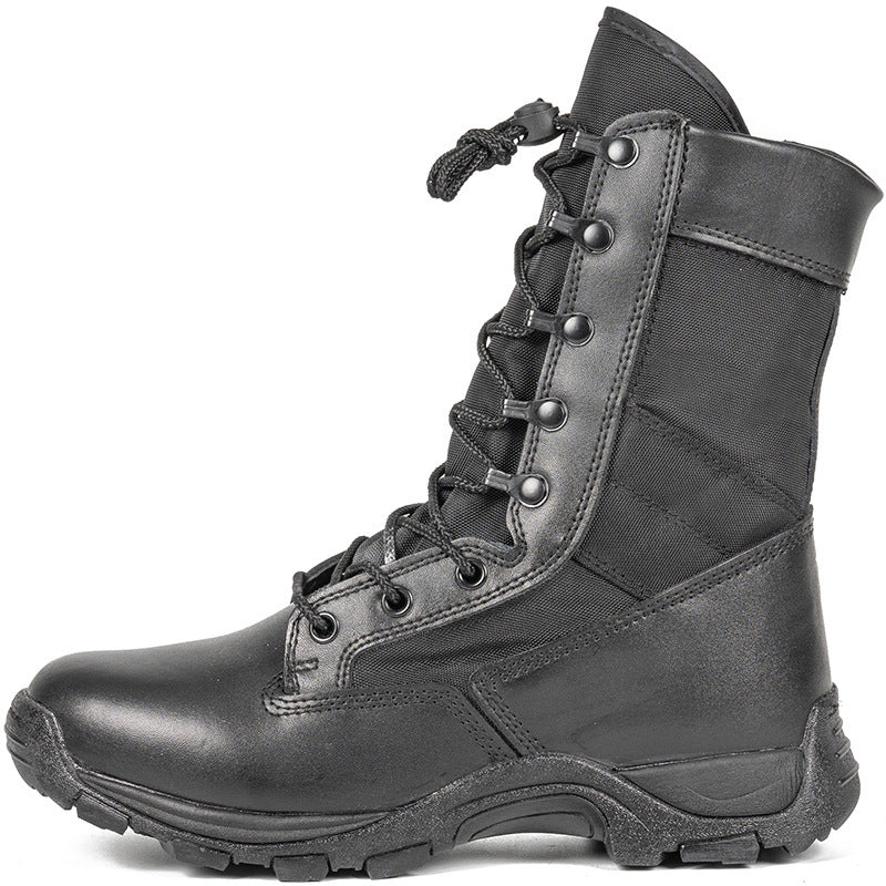 High-top Combat Boots
