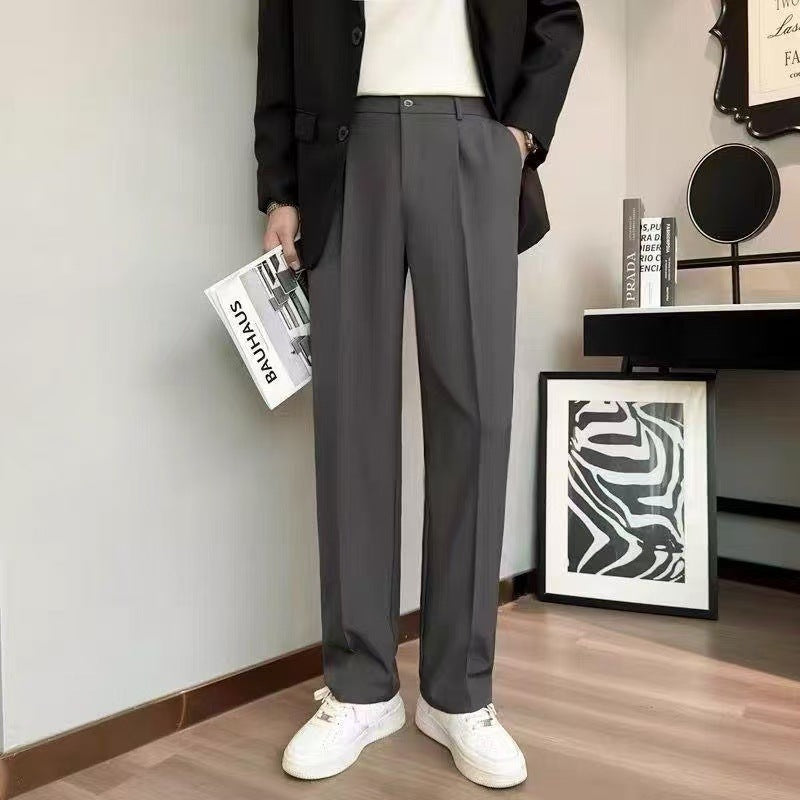 Ins Draping Design Wide-leg Pants