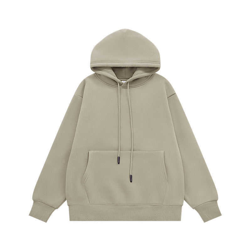 Men's Velvet Padded Hooded Sweatshirt