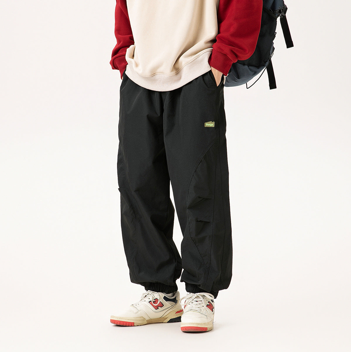 Straight Cargo Work Pants Men