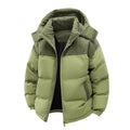 Detachable Hat Cotton-padded Coat For Couple
