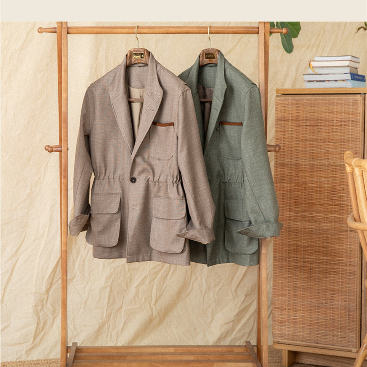 Thin Non-ironing Retro Petty Cash Suit Jacket