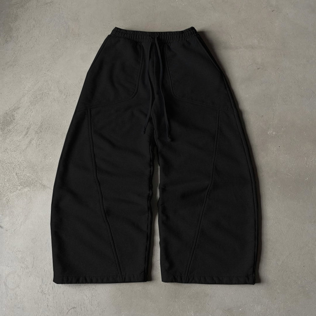 Embroidered Men's And Women's Wide-leg Pants Loose Casual Pants