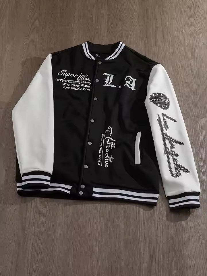 Baseball Uniform Streetwear Jacket men