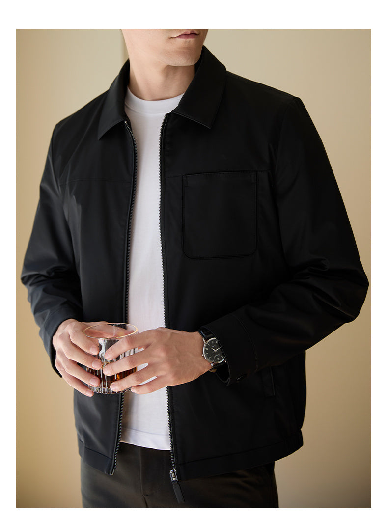 Puffer Lapel Casual Fleece-lined Warm Jacket