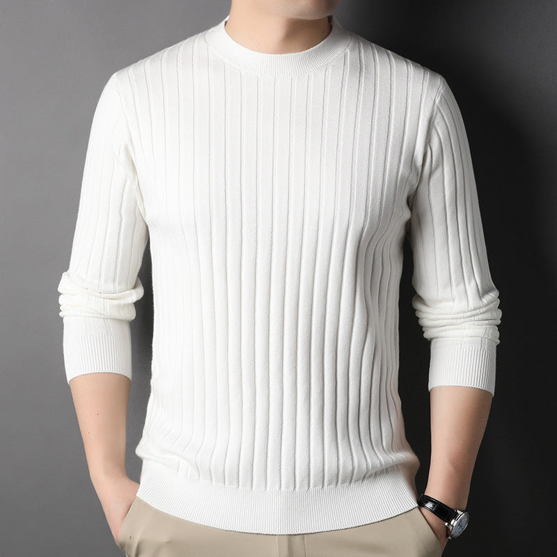Men's Knitwear Leisure Round Neck Base sweater