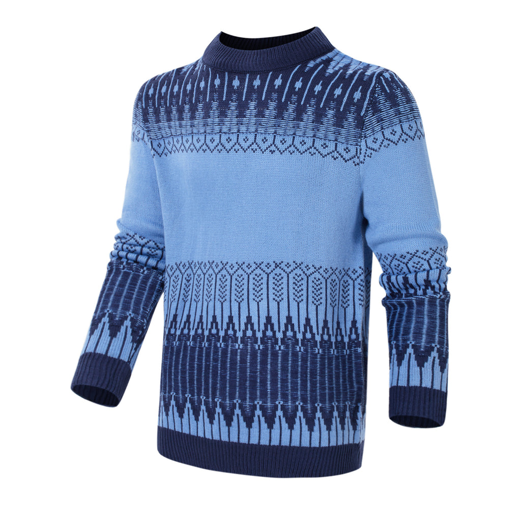 Men's Knitted Long-sleeved Pullover sweater