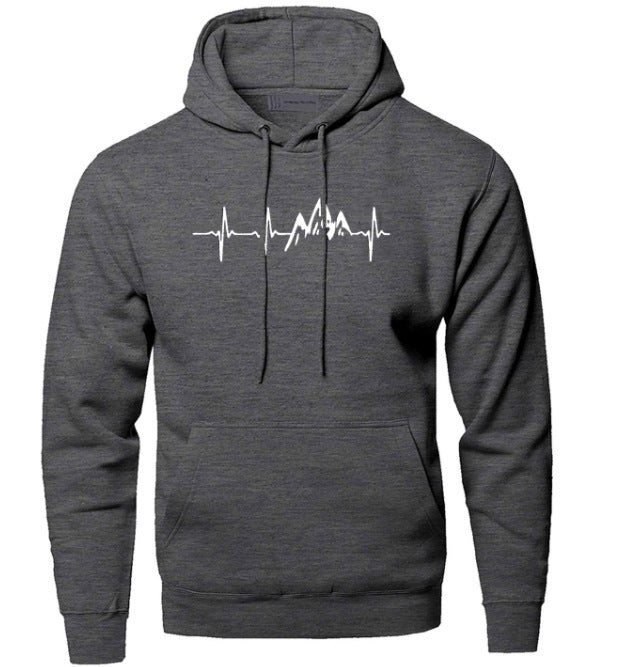 Men's Polyester Fiber Compass Hoodie