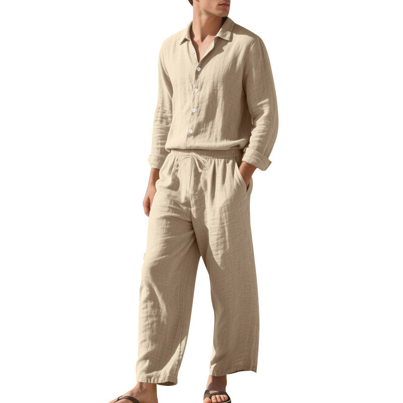Sun Protection Long Sleeve Shirt Trousers Suit
