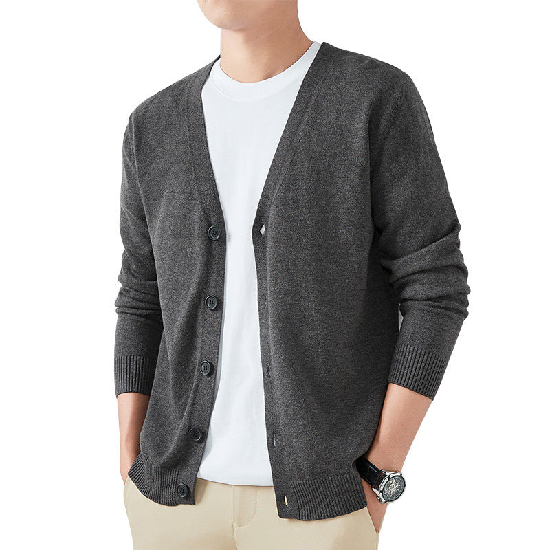 Thin Casual Outdoor Cotton Knitwear Sweater