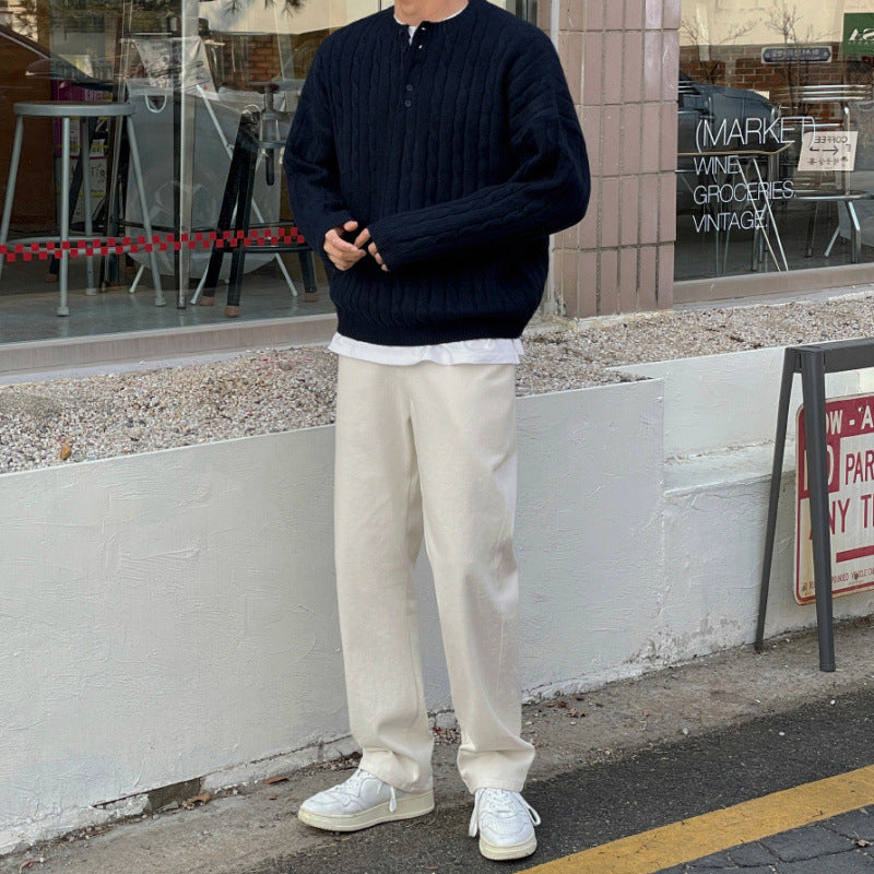 Men's Autumn And Winter Lazy Sweater