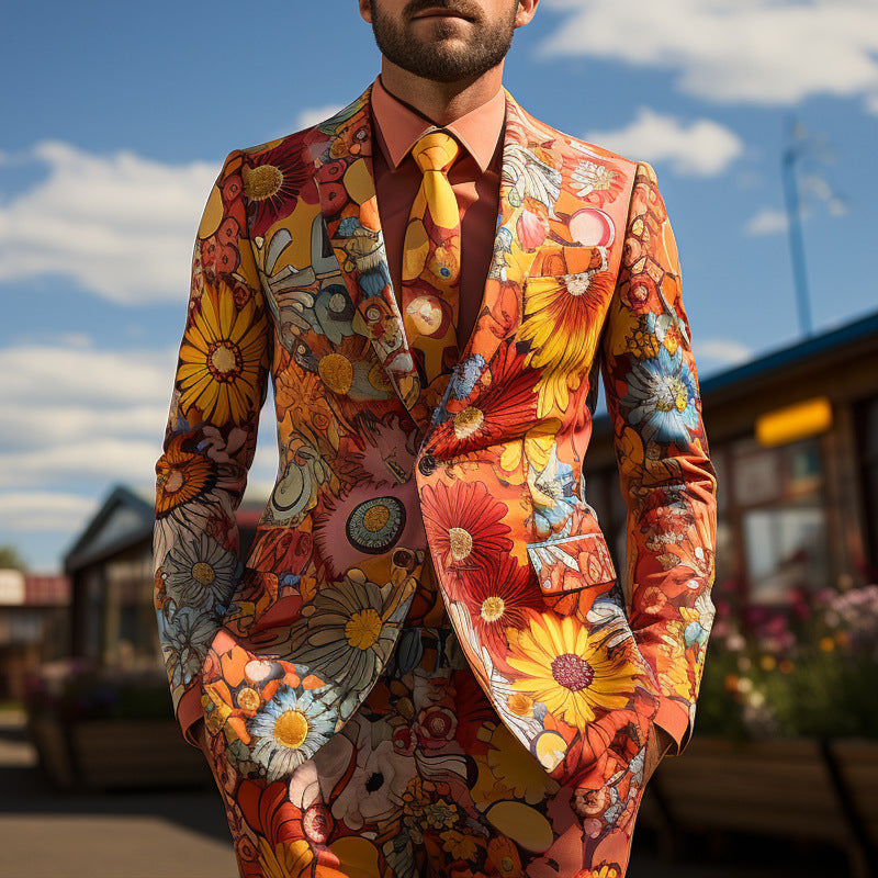 Men's Personality Cool Suit