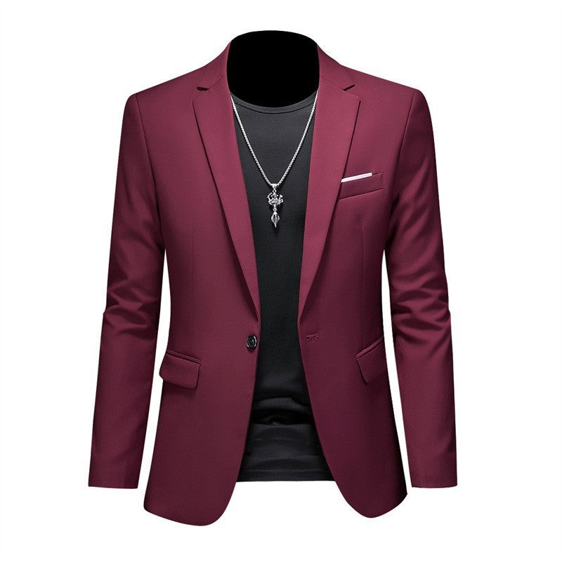 Business Casual Fashion Suit Jacket Slim Fit