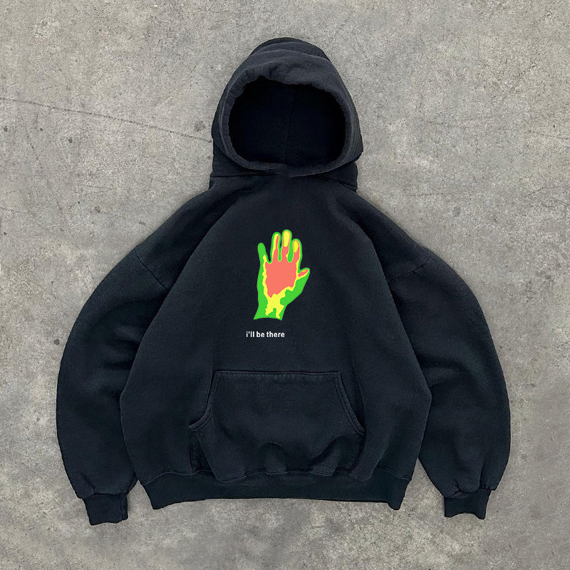 Winter Couple Hooded Sweater