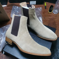 Men's Fall Winter All-match Buckskin Martin Boots