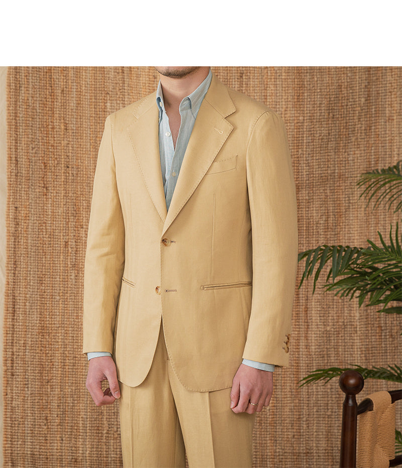 Half Lining Lightweight Breathable Suit Set