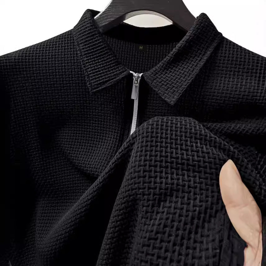 Nylon High Elastic Breathability Men's Casual T-shirt