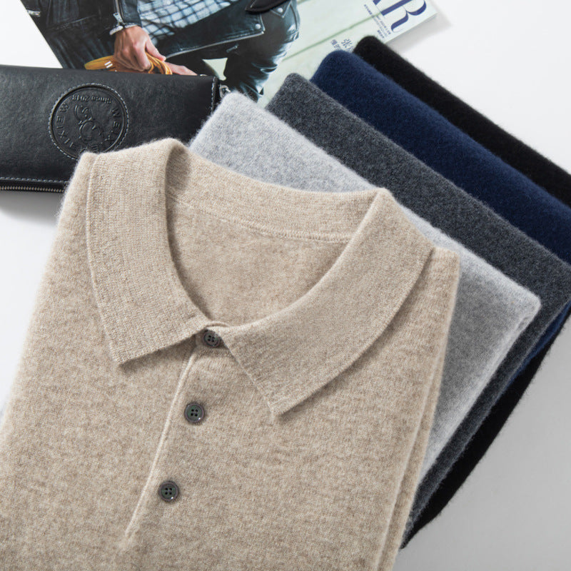 Men's Knitted Bottoming Shirt