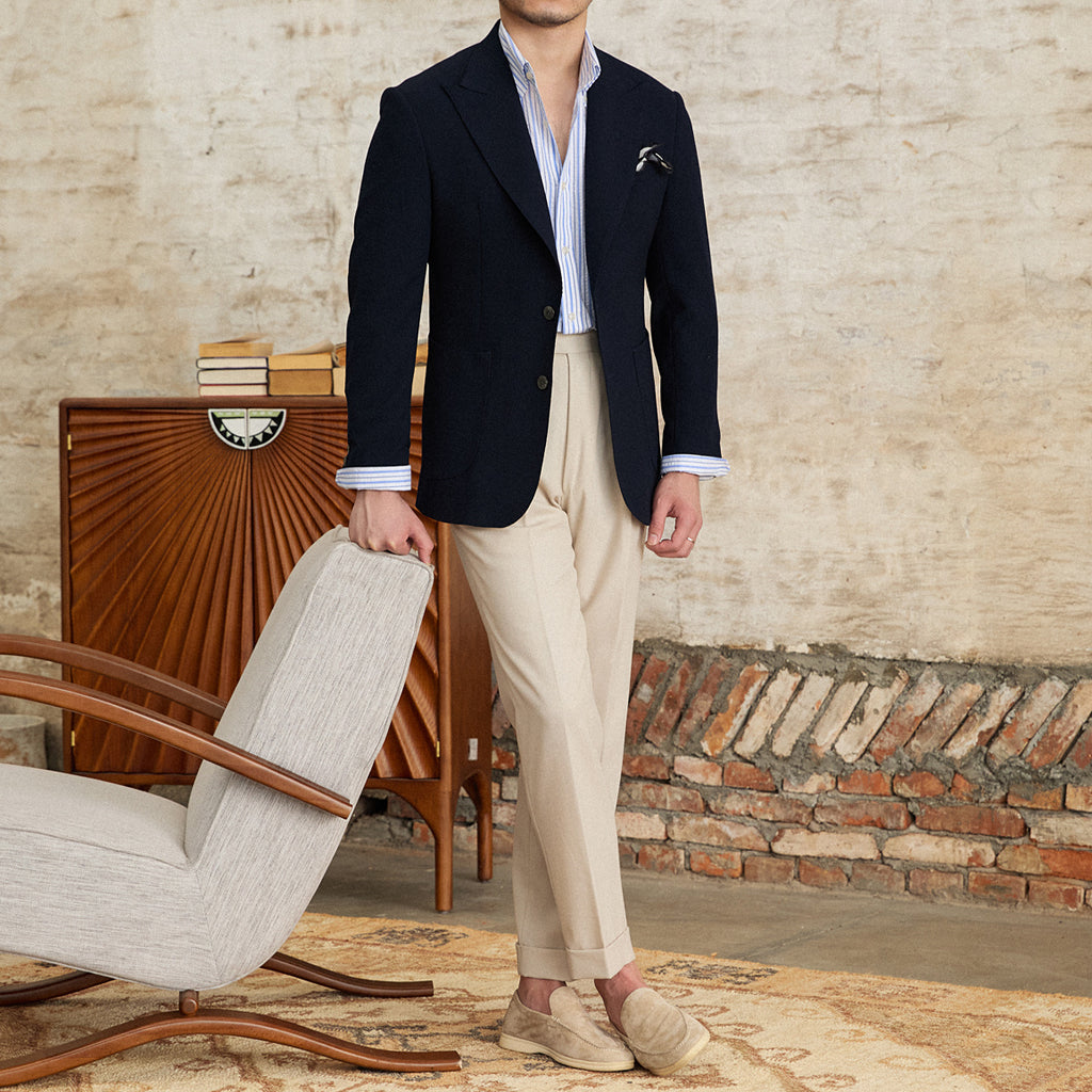 Men's Casual Summer Thin Slim-fitting Suit Jacket