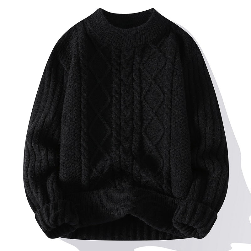 Men's Solid Color Sweater