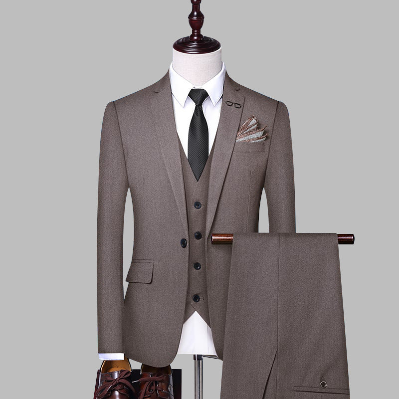 Men's Spring And Autumn Business Groom Banquet Marriage Dress suit