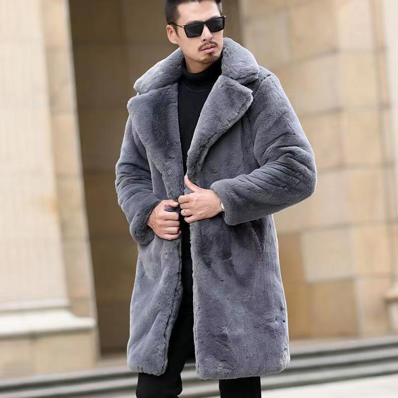 Warm Haining Mink Fur Medium And Long Butterworth coat