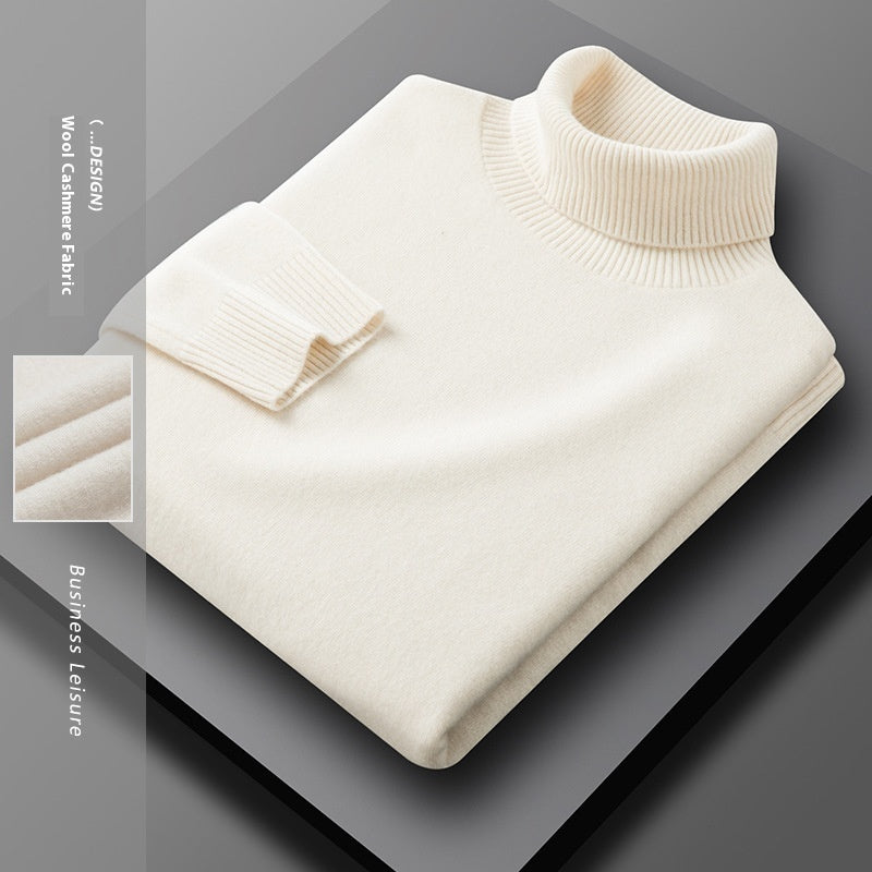 Cashmere Pullover Thick Sweater For Men
