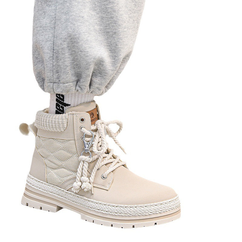 High-top Sports All-match Student Boots