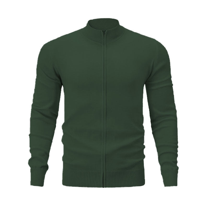 Stand Collar Casual Sports Sweater