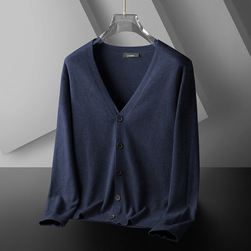 Thin Casual Outdoor Cotton Knitwear Sweater