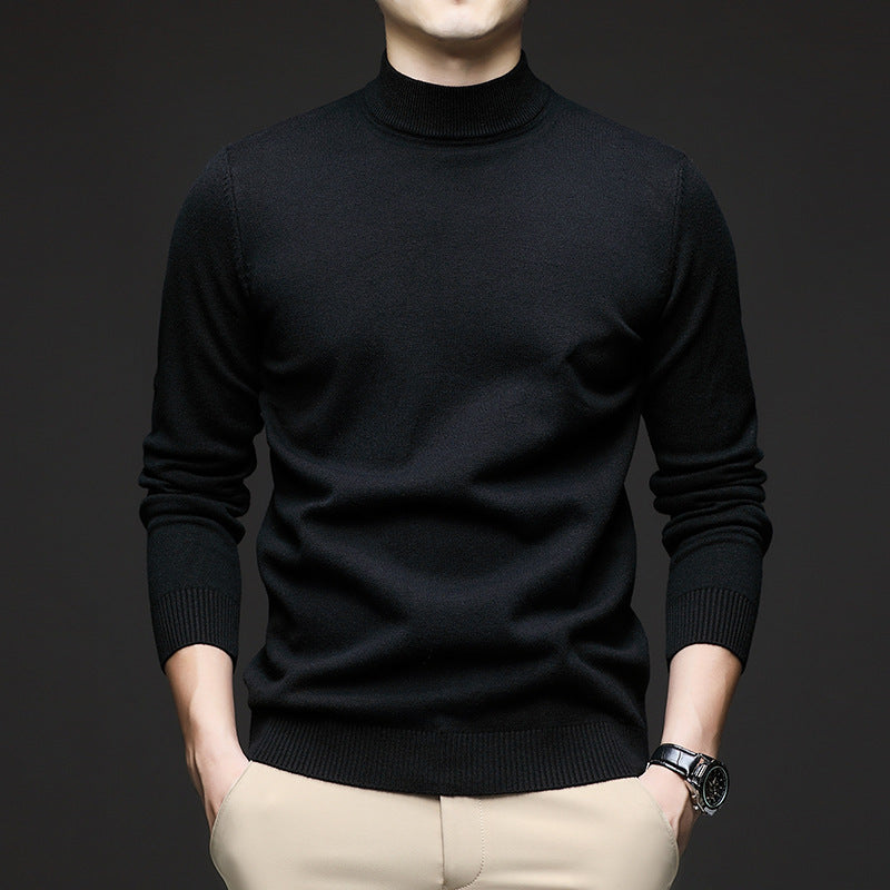 Half Turtleneck Slim Fit Base Sweater