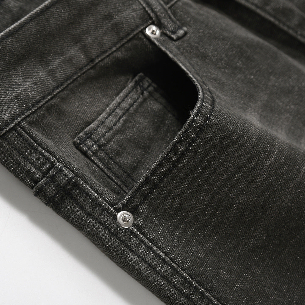 Loose Denim Trousers Men