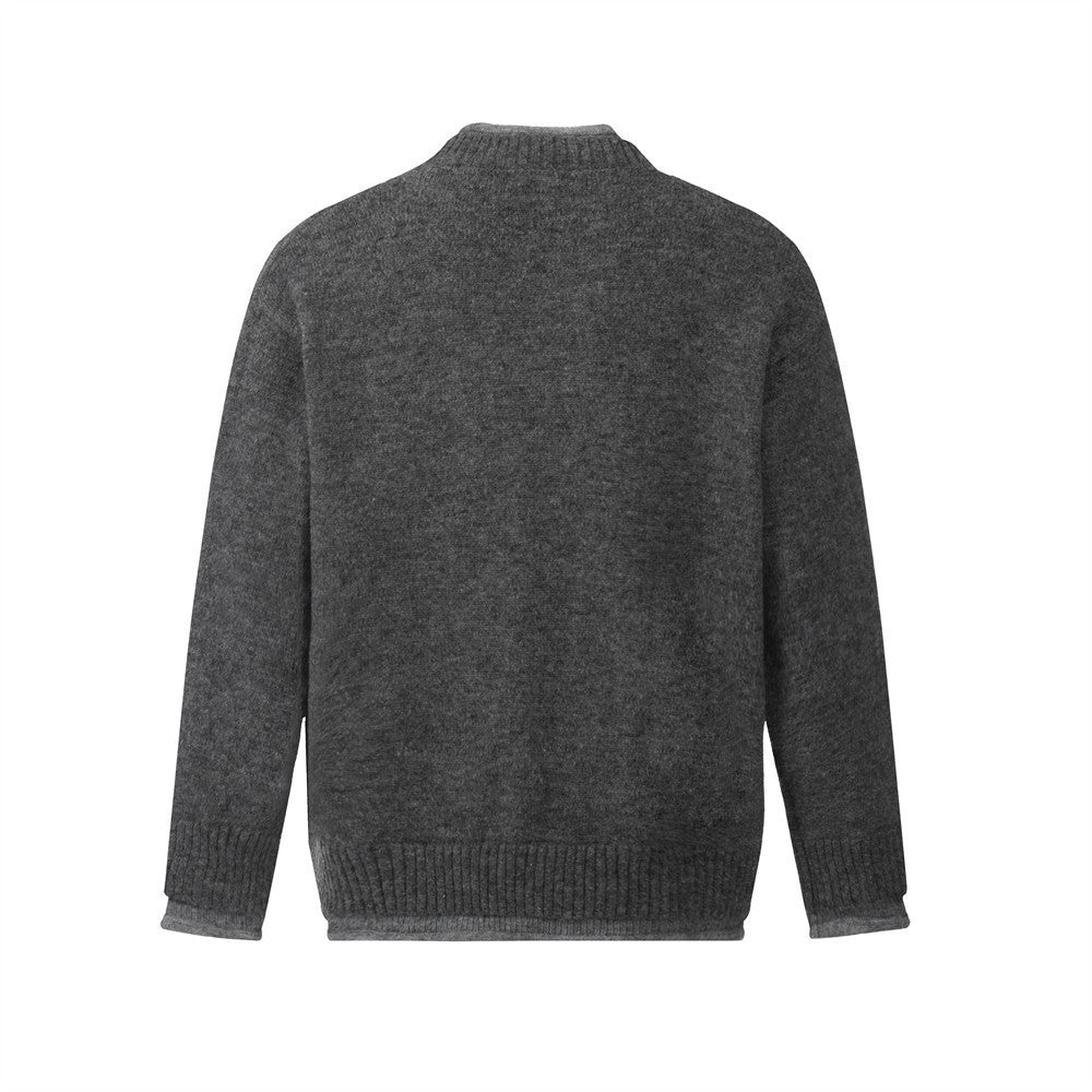 American Street Versatile Contrast Color Coat