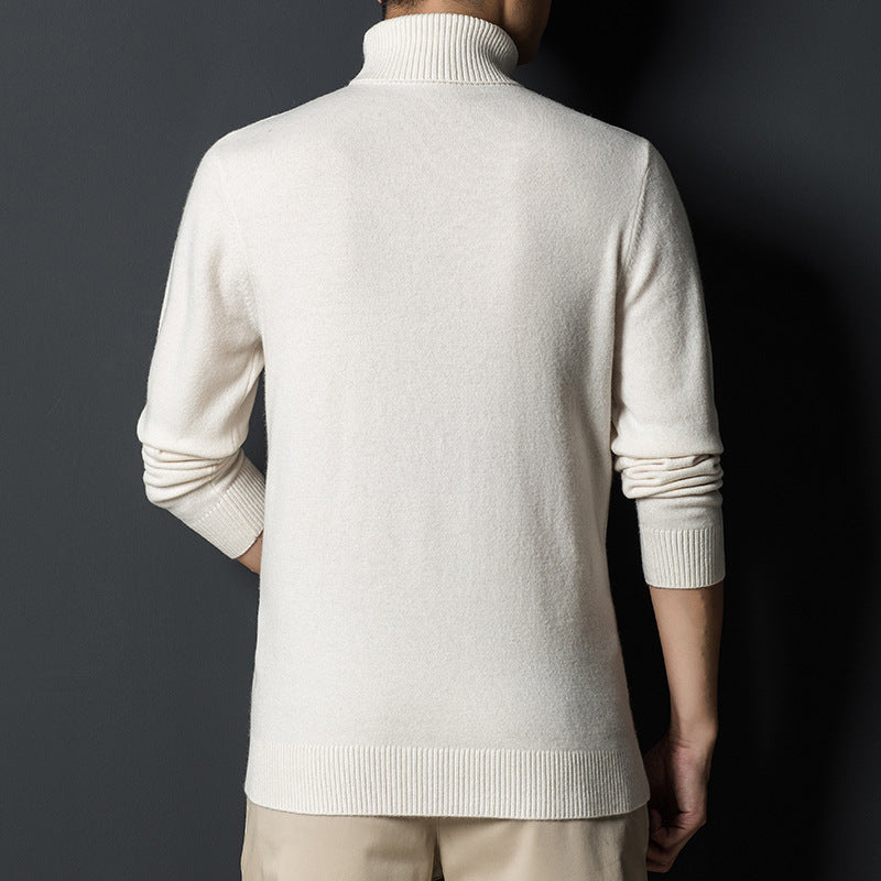 Cashmere Pullover Thick Sweater For Men