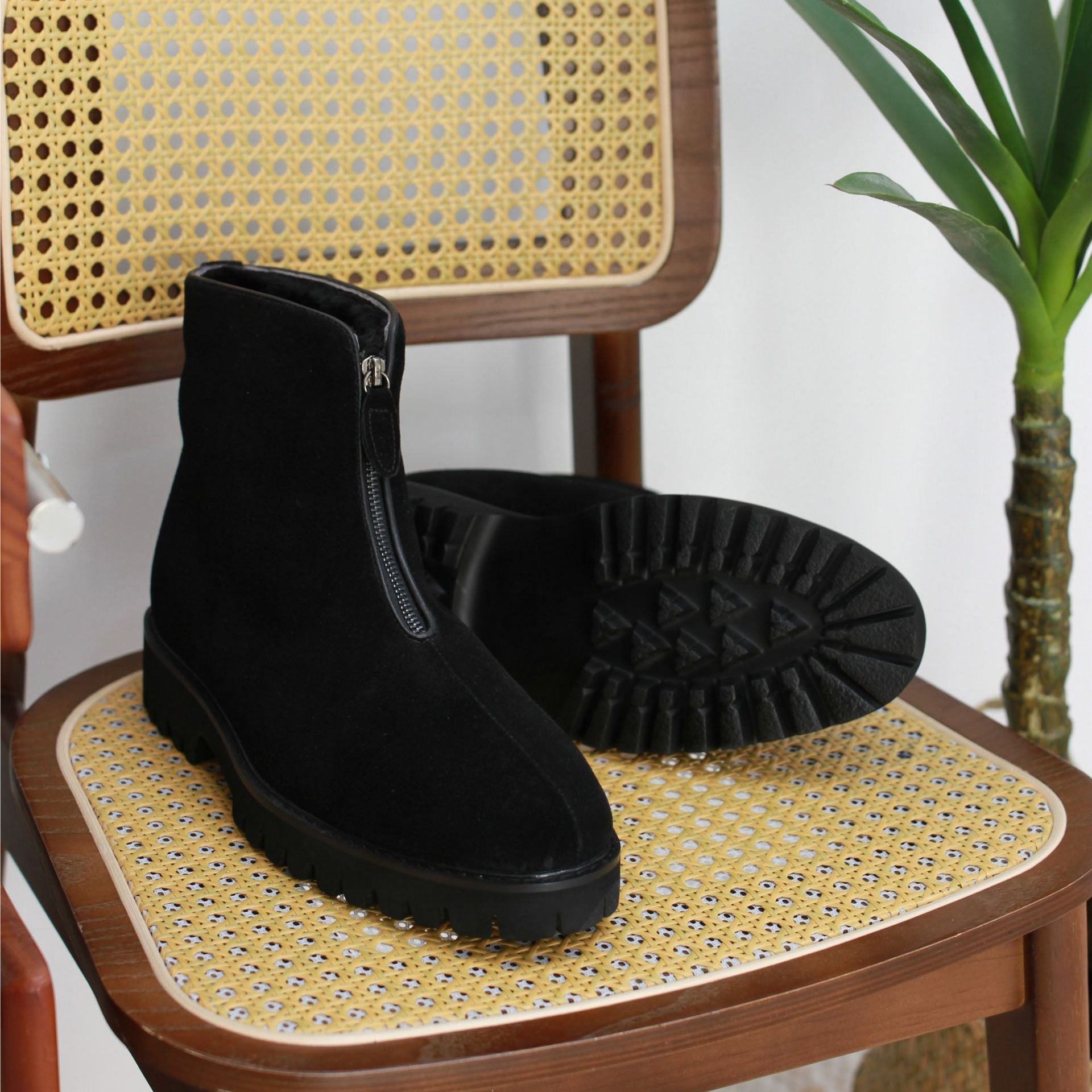 British Thick Height Increasing Snow Boots