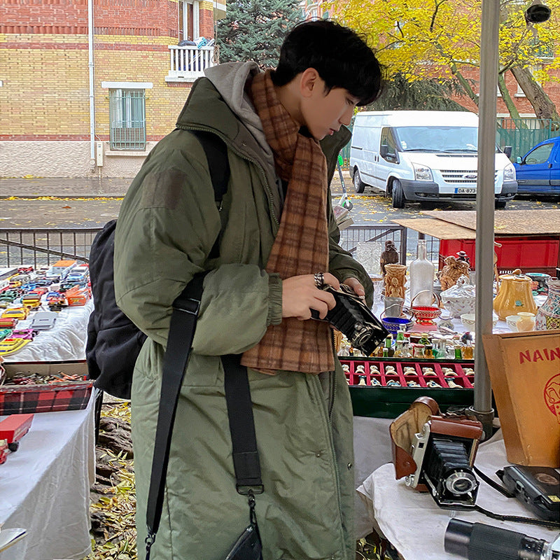 Relaxed And Thickened Cotton coat