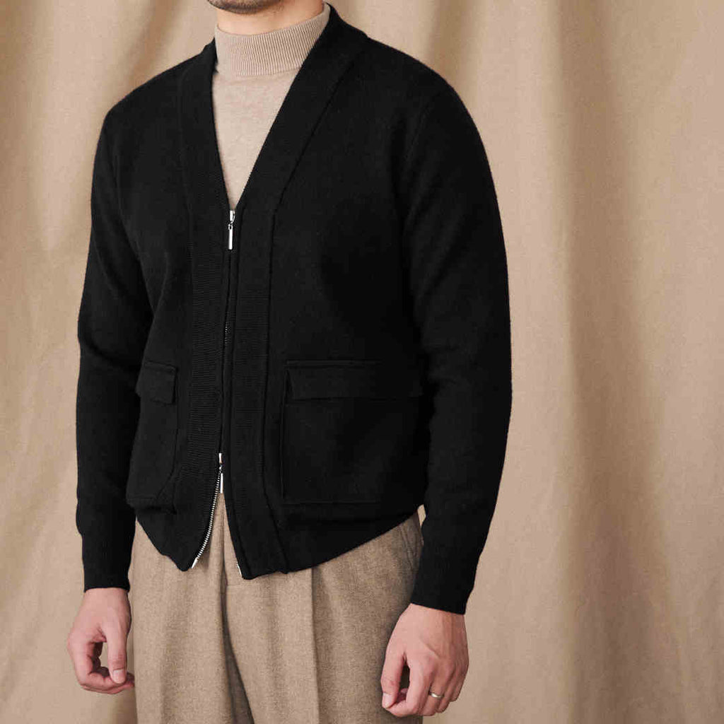 Men's Solid Color Casual Coat