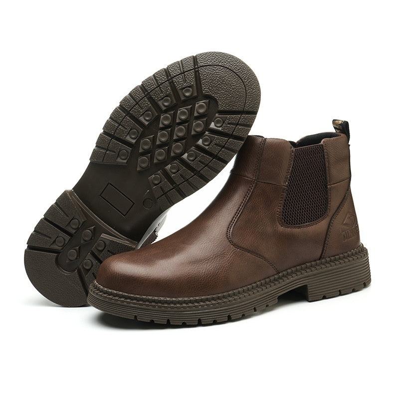 Men's High-top Labor Protection Boots
