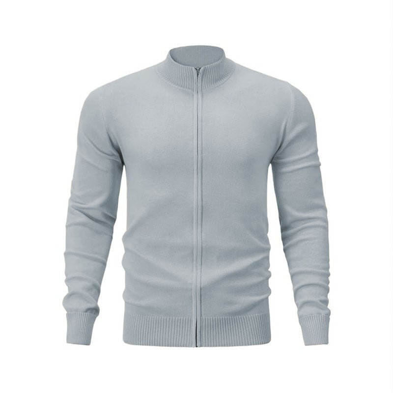 Stand Collar Casual Sports Sweater