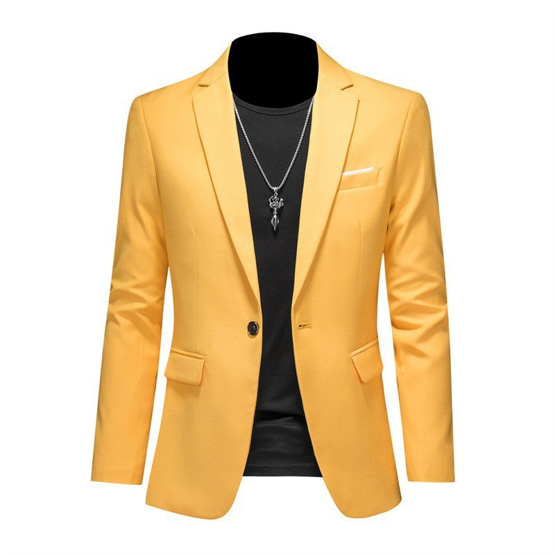 Business Casual Fashion Suit Jacket Slim Fit