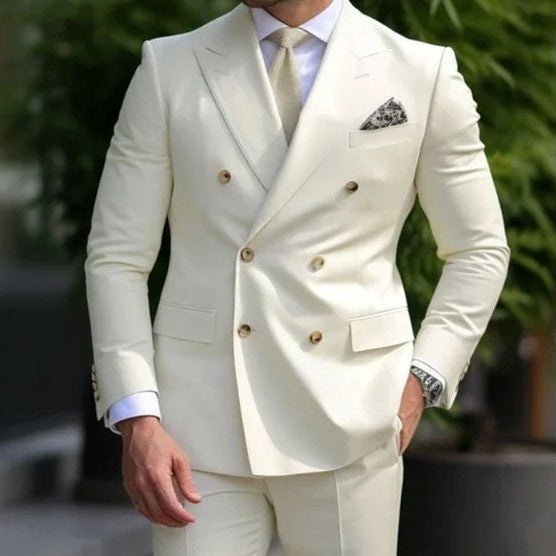 Men's Two-piece Suit Business Best Man Leisure suit