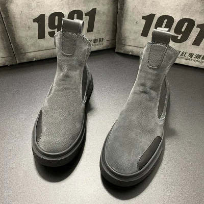 Thick Bottom Work Shoes Youth boots