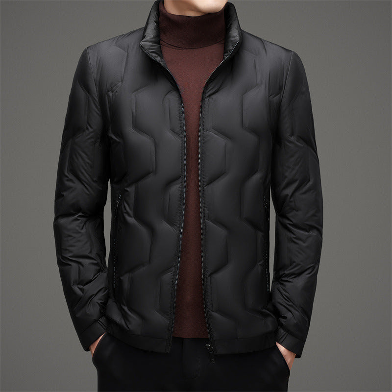 Winter Thin Stand-up Collar Down Jacket