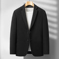 Spring And Autumn Spandex Blended Casual Suit Jacket