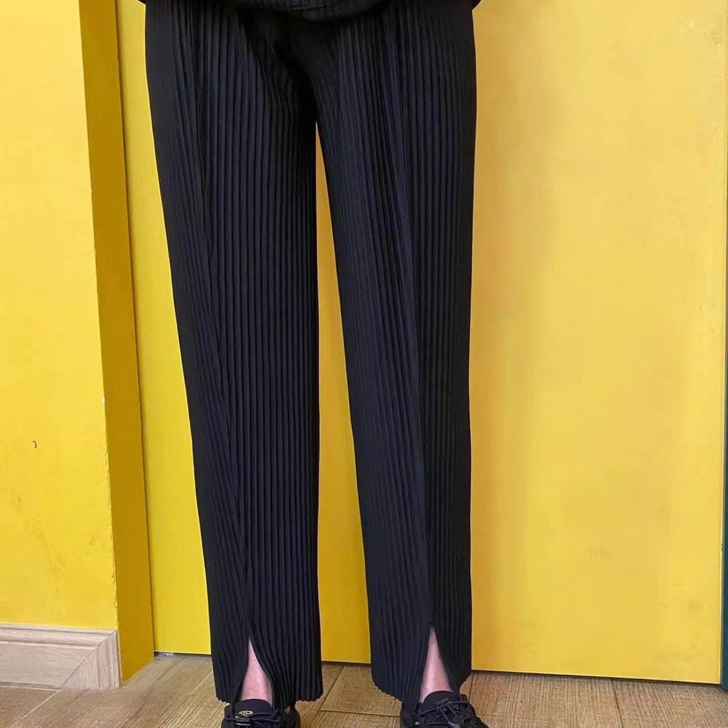 Men's Casual Baggy Straight Trousers