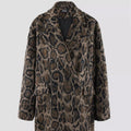 Winter Long Oversize Loose High-end Woolen Coat For Men