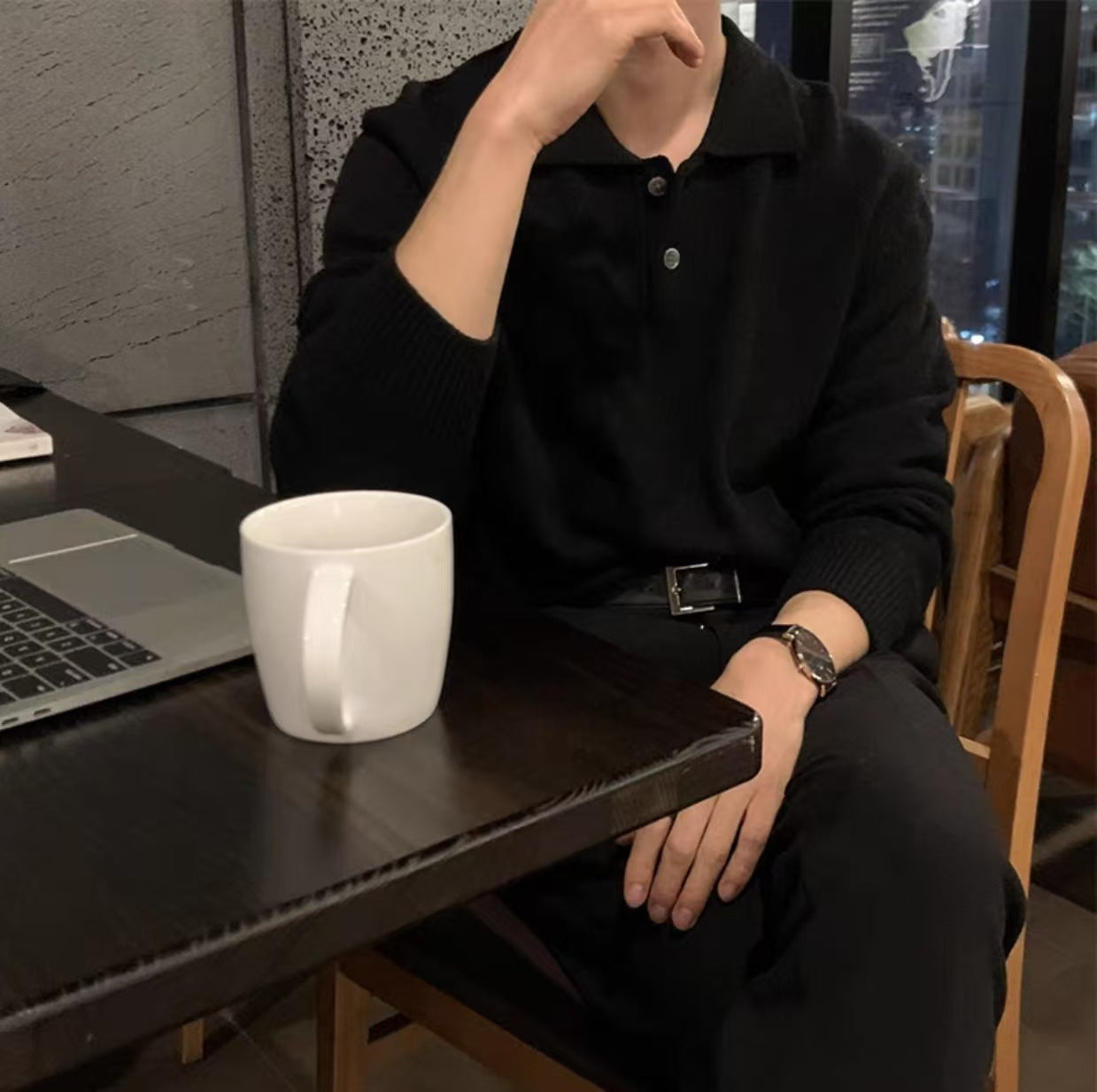 Men's Versatile Casual Korean Style sweater