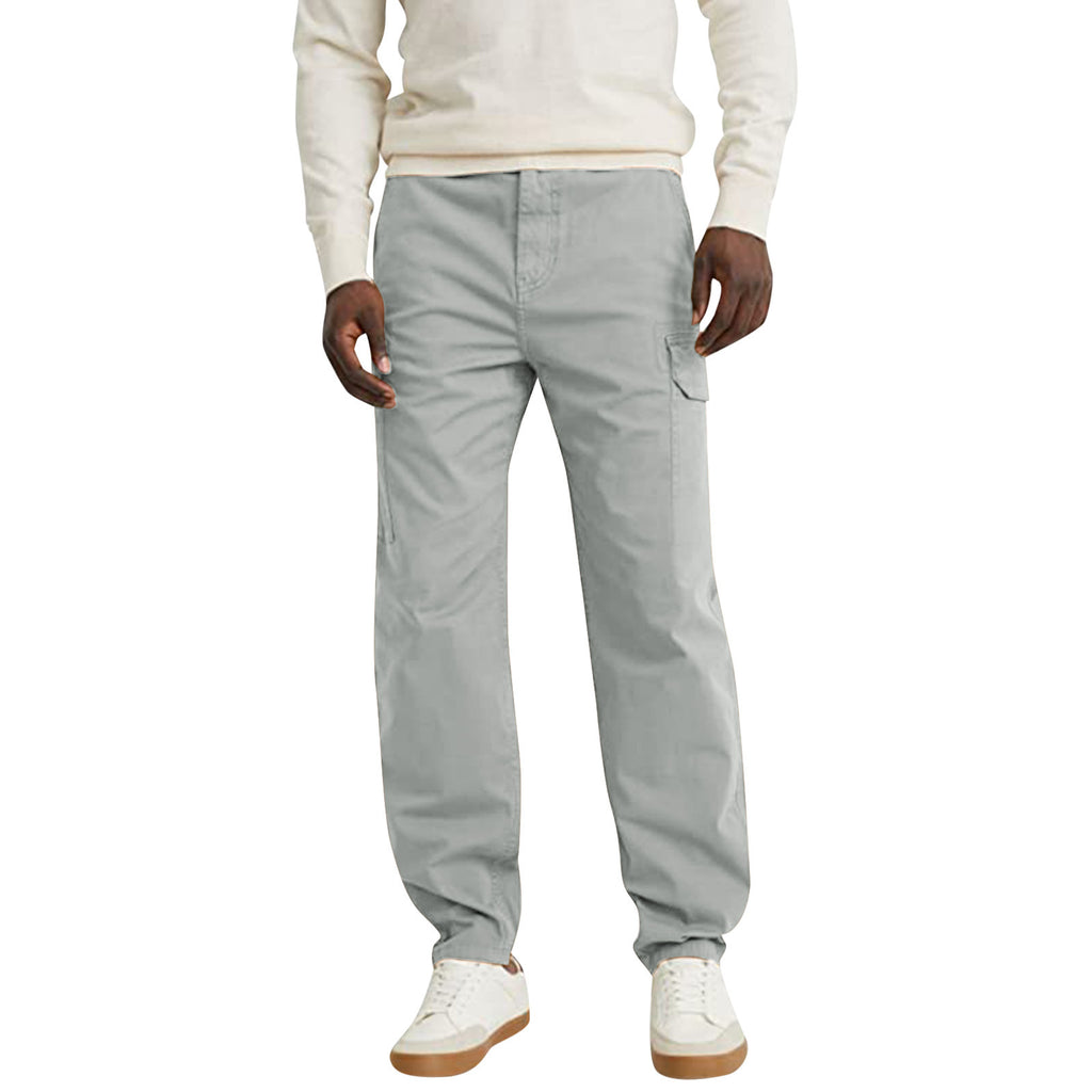 Straight Loose Cargo Pants For Men