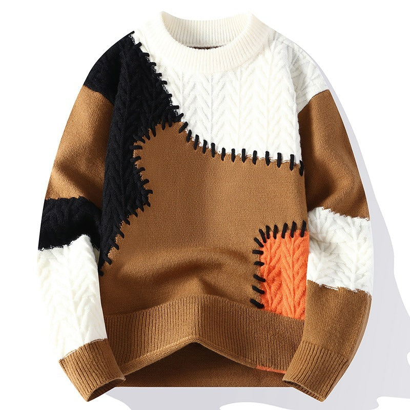 Youth Loose Casual Thick Warm Sweater