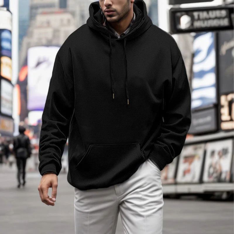Loose All-matching men's hoodie